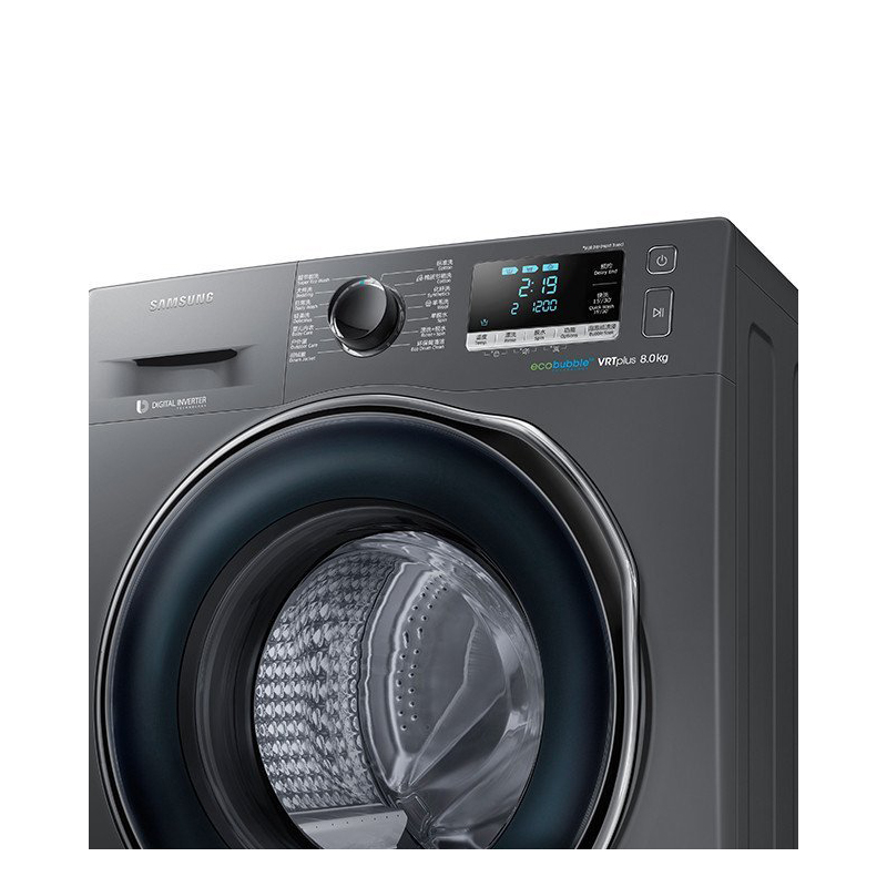 三星洗衣机 WW80J6210DX(XQG80-80J6210DX) 8公斤 滚筒洗衣机高清大图