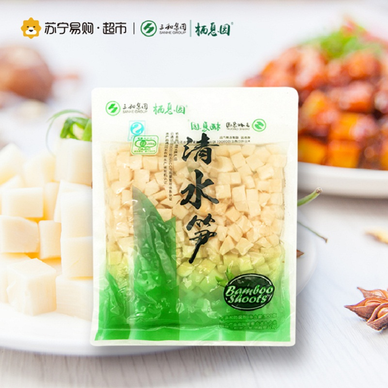 栖息园 福建清水笋丁 300g