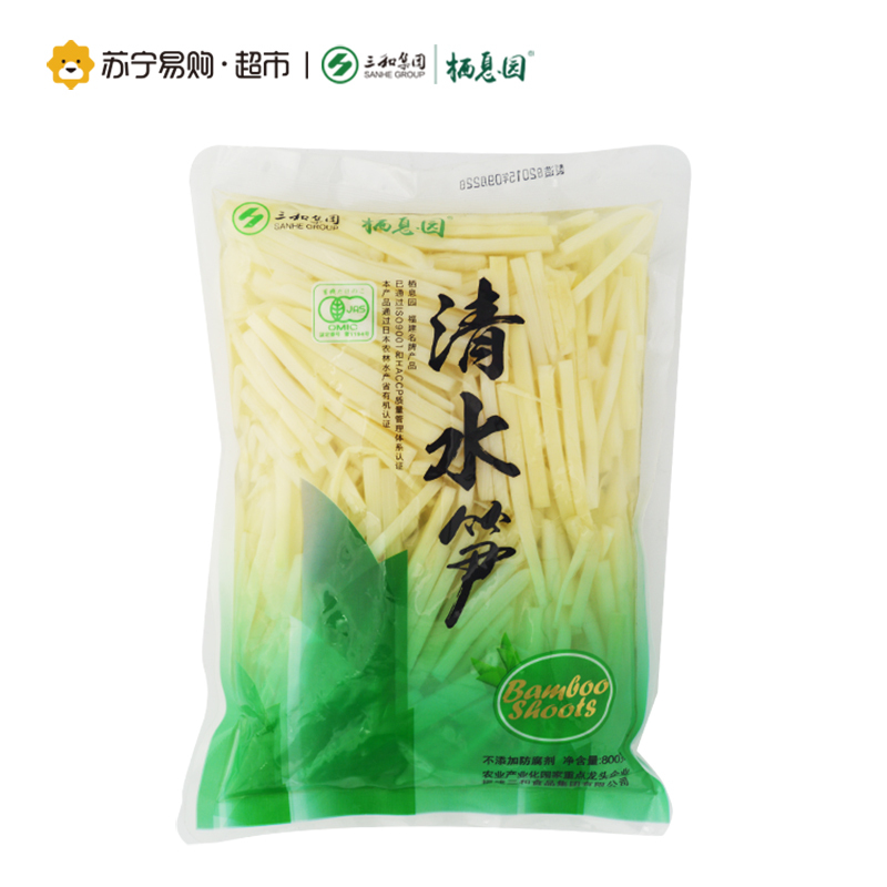 栖息园 福建清水笋丝 300g