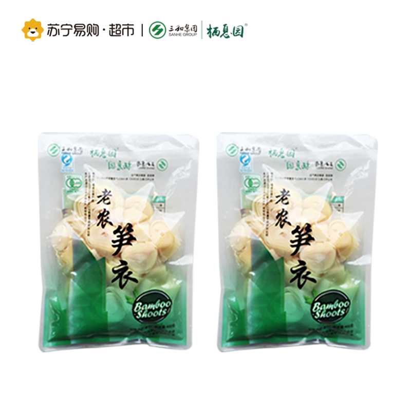 栖息园 福建老农笋衣400g*2