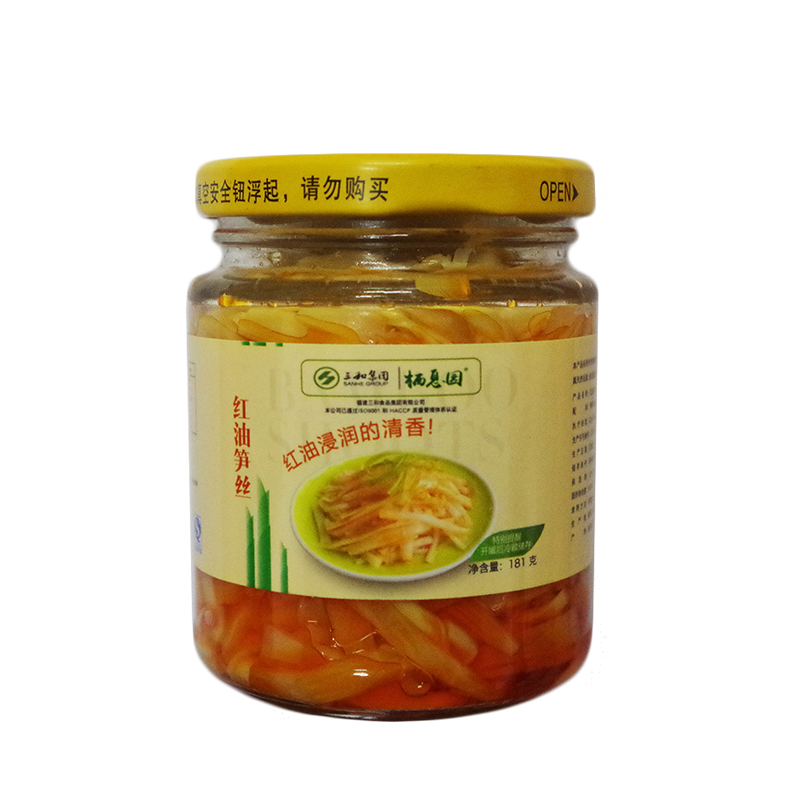 栖息园红油笋丝181g