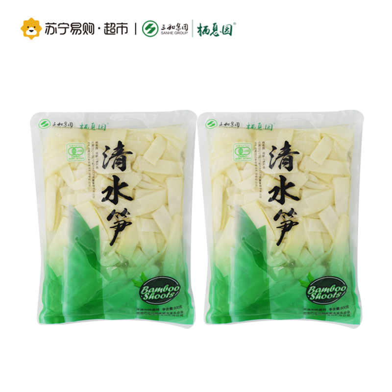 栖息园 福建清水笋片300gX2