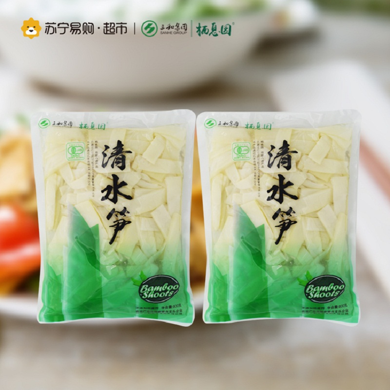 栖息园 福建清水笋片300gX2