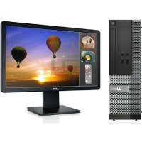 戴尔(DELL)Optiplex7020SFF台式机i5-4590 4G 500G DVDRW 1G E2016H W7