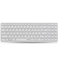 雷柏(Rapoo)E9100P 无线键盘 白色