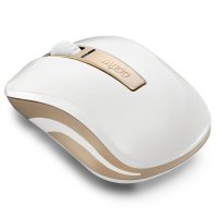 雷柏(Rapoo) 6610 蓝牙双模式无线光电网吧网咖USB家用台式机笔记本电脑办公鼠标 土豪金限量版