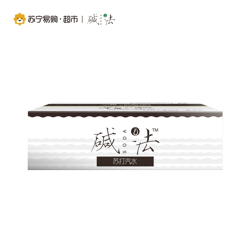碱法原味苏打水330ml*24罐 罐装