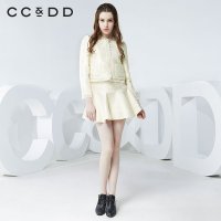 CCDD专柜正品春秋女装高腰半身裙A字短裙蓬蓬伞裙C51S039