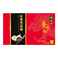 乐道三七 红参黑蒜面