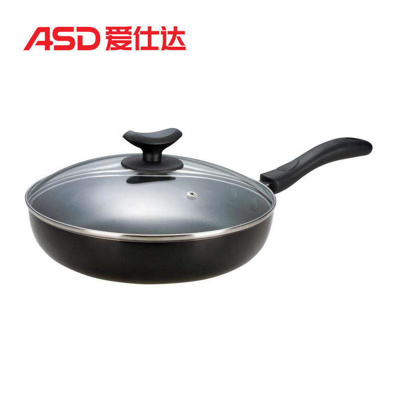 爱仕达(ASD) 28CM易洁少油烟不粘锅煎锅平底锅 煎蛋锅煎饼锅牛排 V8128