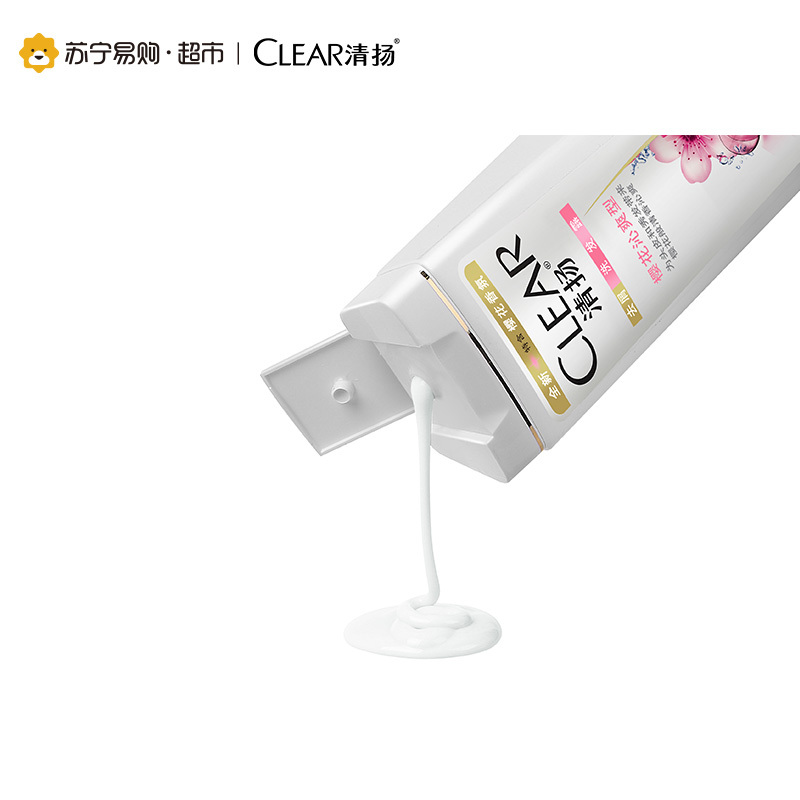 [苏宁超市]清扬去屑洗发露樱花沁爽型200ml