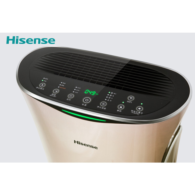 海信(Hisense)空气净化器 KJ400F-NAE 进口滤材专业 Nanoe杀菌技术 WiFi功能