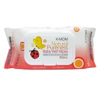 韩国 K-mom 婴幼儿湿纸巾(加盖装)-80
