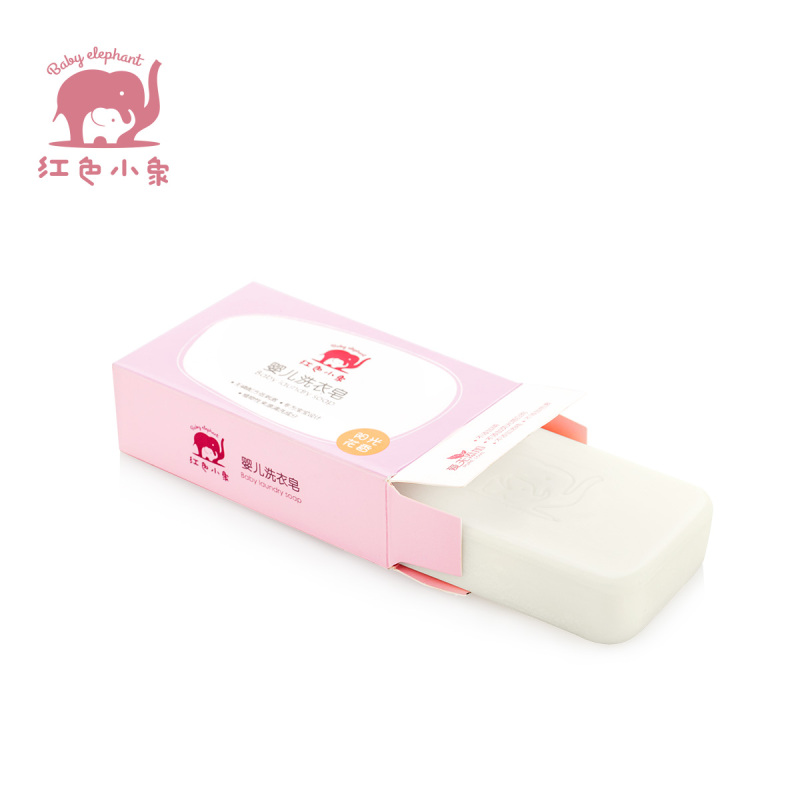 红色小象婴儿洗衣皂(阳光花香)120g