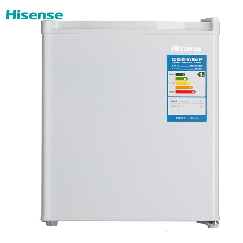 海信(hisense) BC-43S 43升 单门冰箱 迷你速冻室 经久耐用 小冰箱 (白色)图片