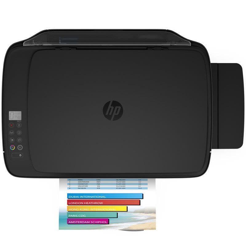 惠普(HP) GT5820 彩色喷墨一体机家用办公多功能加墨式打印机一体机(无线打印 复印 扫描) 学生打印作业打印图片