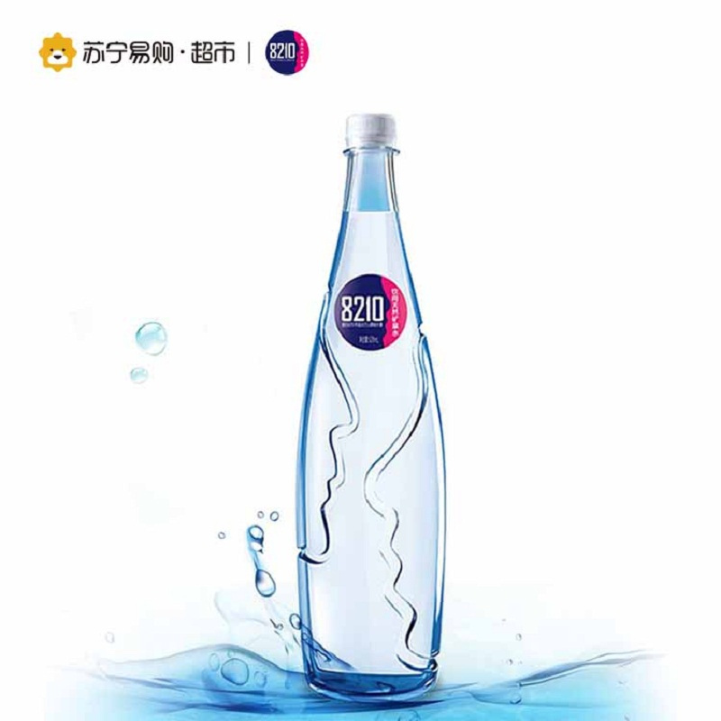 [苏宁超市]8210饮用天然矿泉水 520ml*24/箱