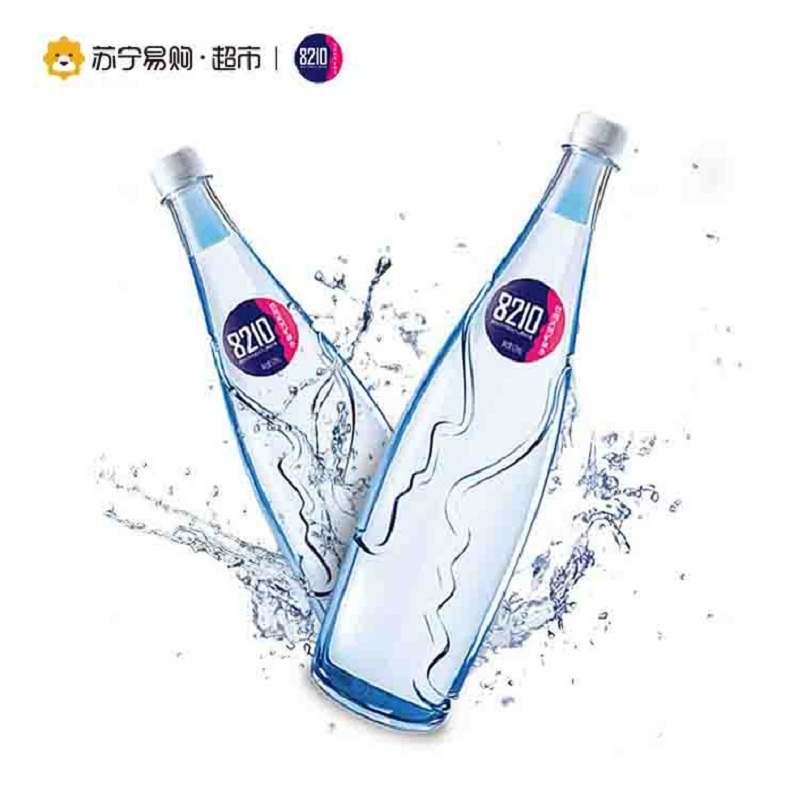[苏宁超市]8210饮用天然矿泉水 520ml*24/箱