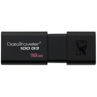 金士顿（Kingston）DT 100G3 16GB USB3.0 U盘 黑色