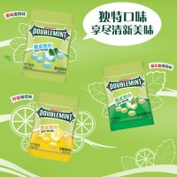 绿箭脆皮软心薄荷糖柠檬薄荷味10g试吃装