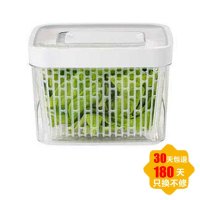奥秀oxo厨房工具美国进口GreenSaver保鲜盒蔬菜水果储存盒椰壳活性炭 中号