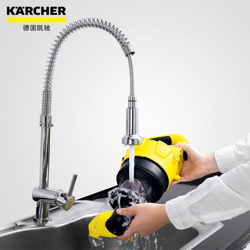 德国凯驰(KARCHER)吸尘器vc3 plus家用除螨地毯式干式除螨无耗材立式吸尘器尘盒/尘桶’1000’W图片