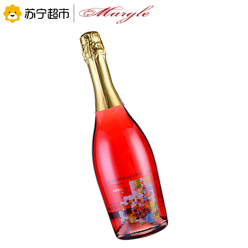 西班牙原瓶进口 麦戈(Margle)桃红起泡酒750ml 单支装