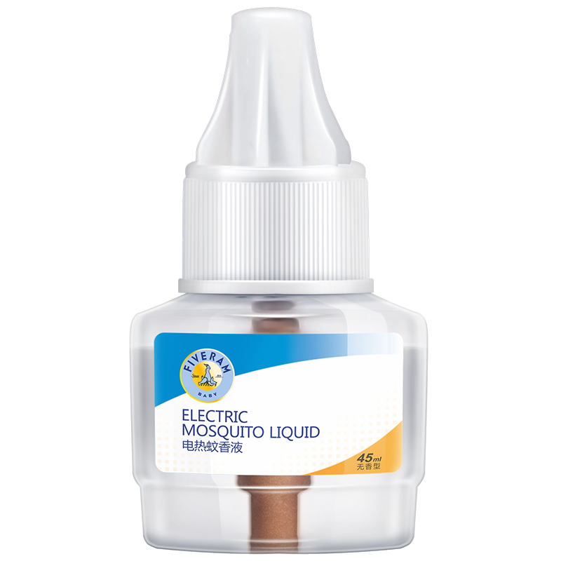 五羊婴儿电热蚊香液组合装（电热蚊香液45ml*4+驱蚊器） 婴儿宝宝驱蚊防蚊无香味