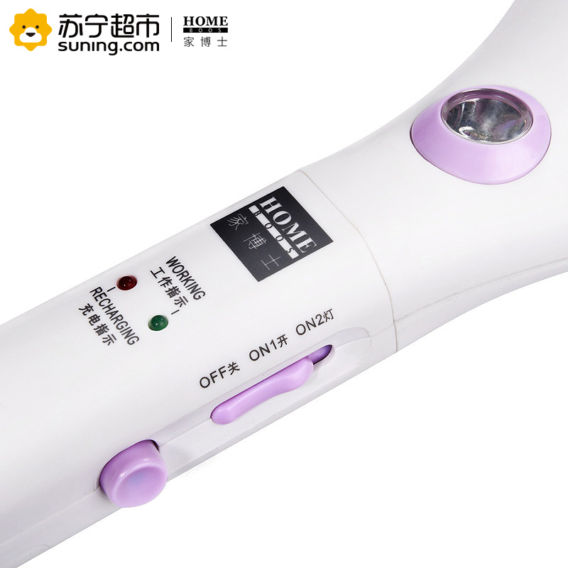 家博士充电式电子灭蚊拍带LED照明灯电蚊拍 苍蝇拍 JBS-002 三层大网面