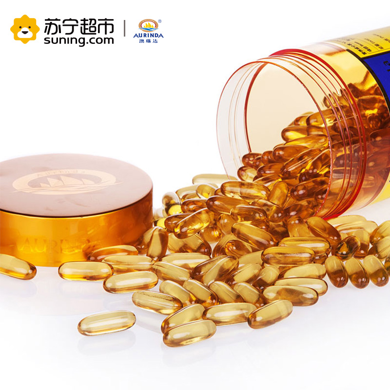 澳琳达深海鱼油软胶囊100粒/瓶 澳洲进口中老年成人 含DHA EPA Omega-3 澳大利亚进口