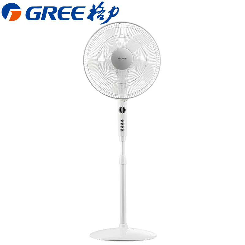 格力(GREE) 电风扇 FD-4009-WG 遥控落地扇 升降扇 立式节能 静音电扇 台式台扇