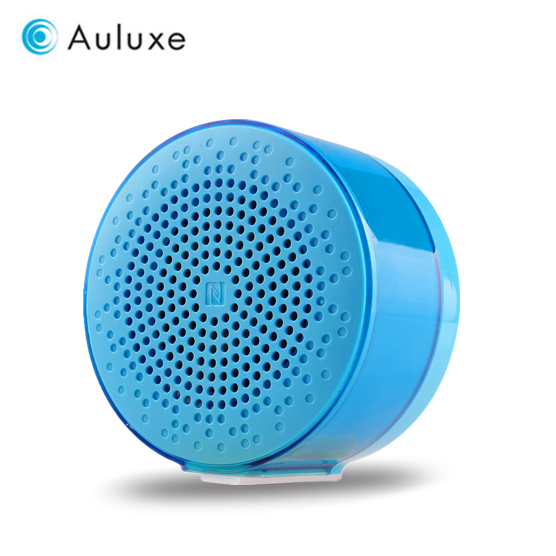 欧乐司(AULUXE) 无线蓝牙小音箱 防水创意便携户外迷你低音炮NFC版 手机mini音响 X3b 蓝色