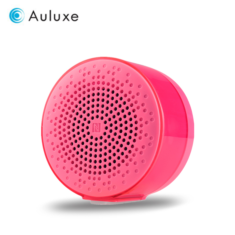 欧乐司(AULUXE) 无线蓝牙小音箱 防水创意便携户外迷你低音炮NFC版 手机mini音响 X3b 桃红