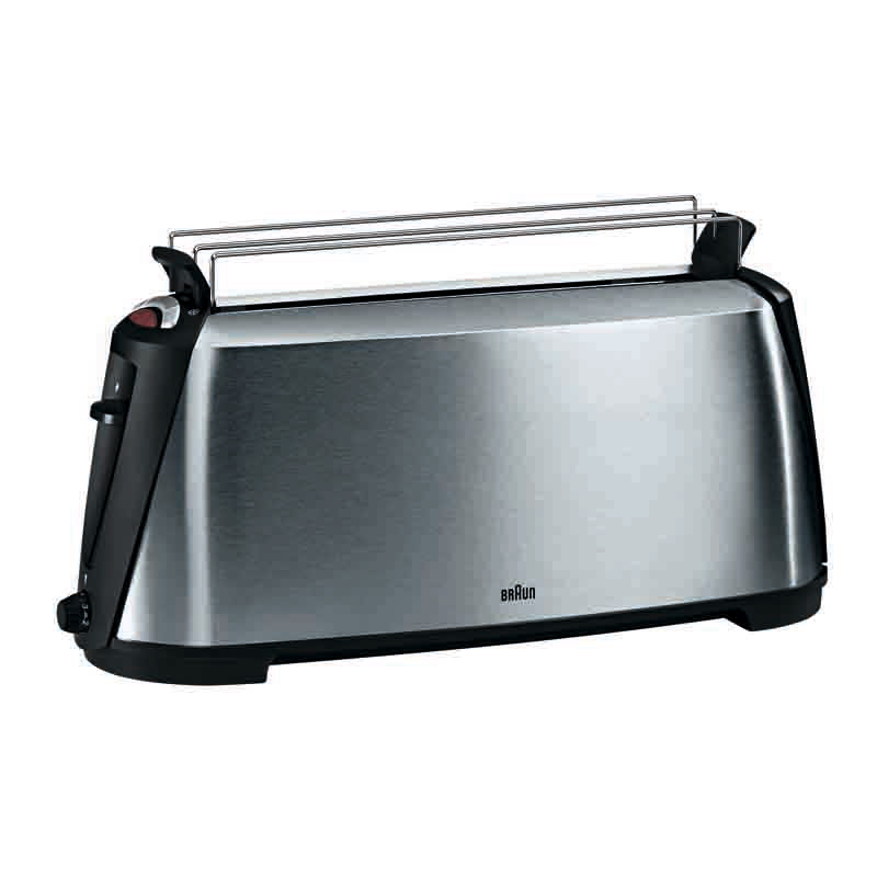 德国博朗(Braun) HT600 多士炉 面包机 吐司机 烤面包机 家用 不锈钢