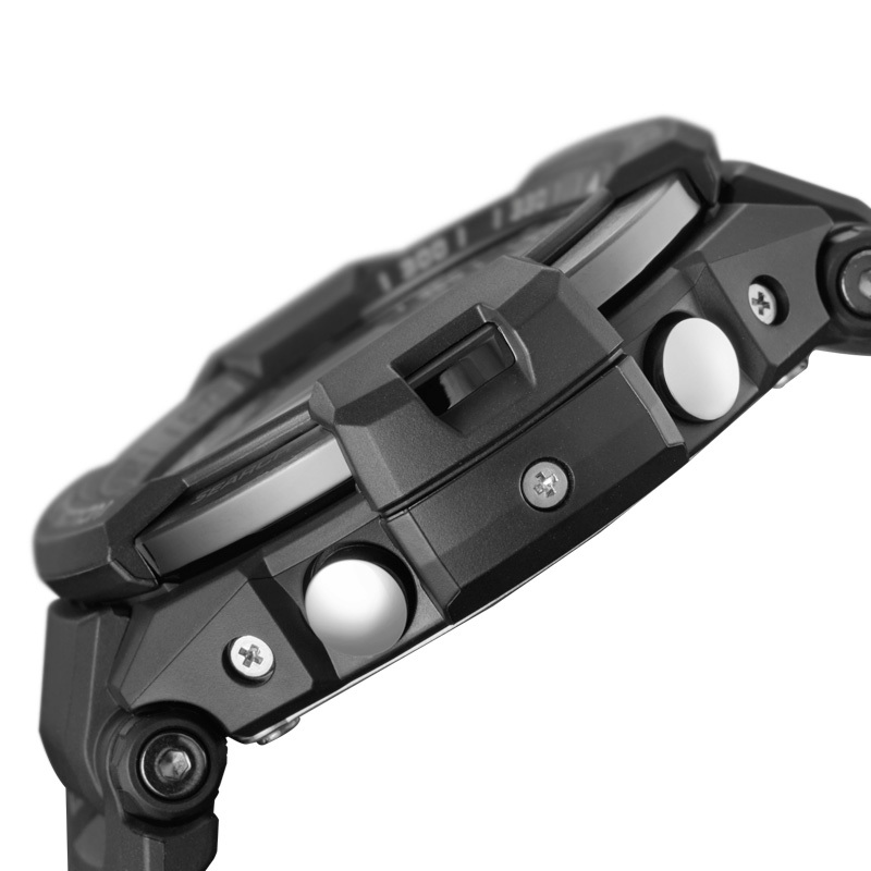 卡西欧(CASIO)手表 G-SHOCK系列 温度罗盘航空飞行运动防水防震男表 GA-1100-1A 黑色