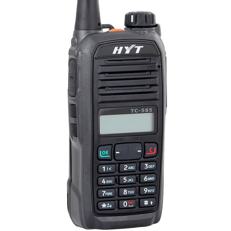 海能达(Hytera)TC-585专业对讲机400-470MHz(可手动调频) 黑色图片