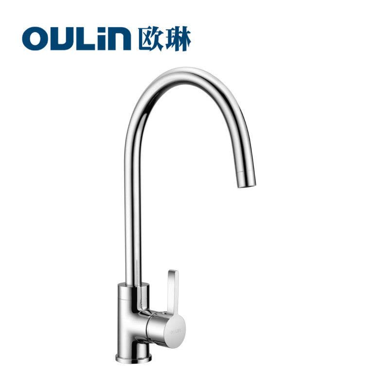 欧琳(OULIN)OLWG83460不锈钢水槽配精铜龙头套餐图片