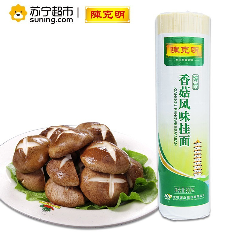 陈克明臻品香菇风味挂面900g