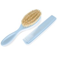 Rotho babydesign 洛特宝贝胎毛刷木梳(珍珠蓝)