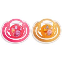 Rotho babydesign 洛特宝贝婴儿安抚奶嘴(橙红色)