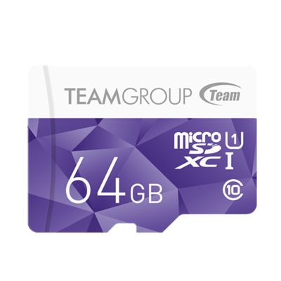 十铨科技(Team) 64GB高速MicroSDXC-TF 存储卡 64G-CLASS 10 45 MB/s