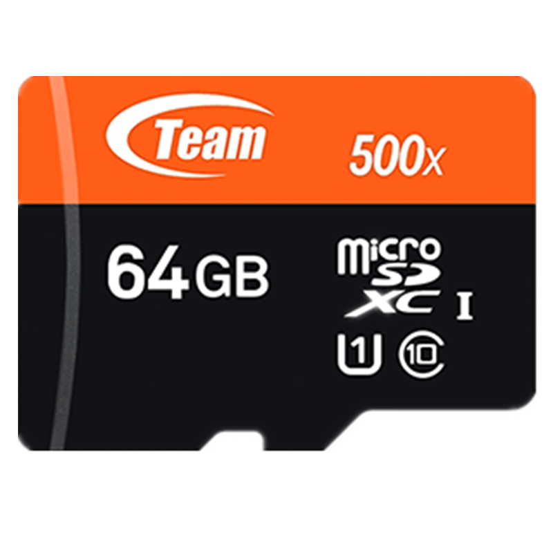 十铨科技(Team) 64GB高速MicroSDXC-TF 存储卡 64G-CLASS 10 45 MB/s高清大图