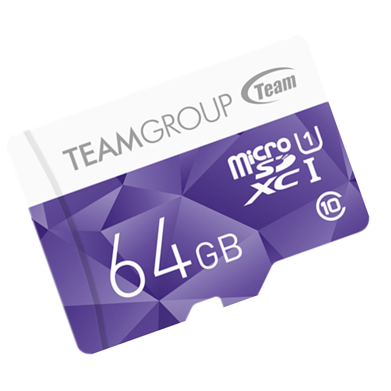 十铨科技(Team) 64GB高速MicroSDXC-TF 存储卡 64G-CLASS 10 45 MB/s高清大图