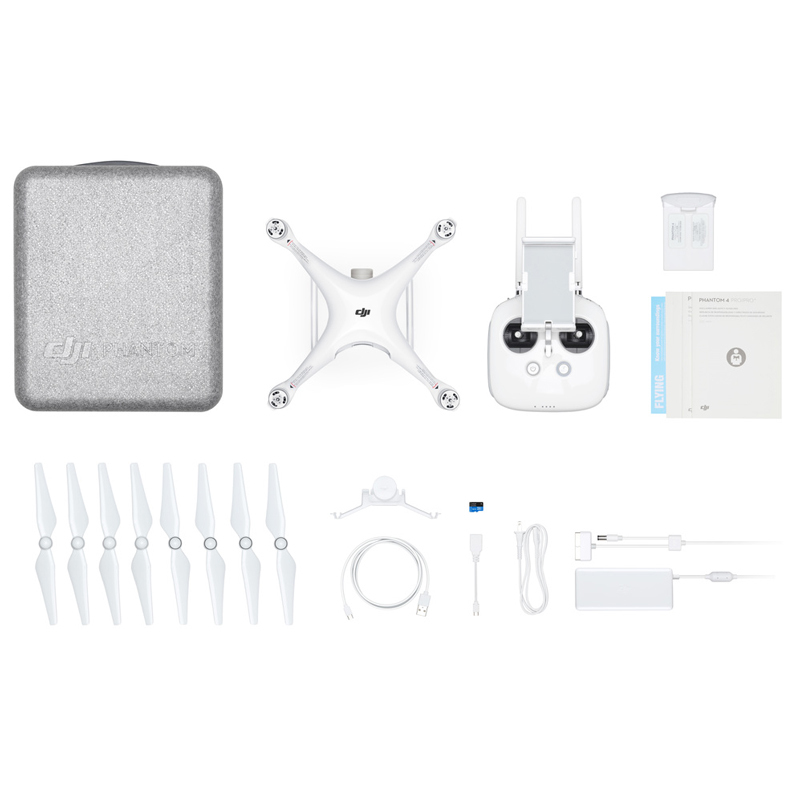 大疆(DJI) 精灵4 Phantom 4 高清4K四轴航拍无人机 自动避障 自动跟随