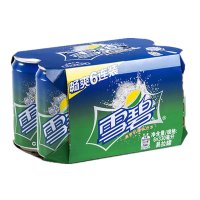 [苏宁超市]雪碧柠檬味碳酸饮料330ml*6罐