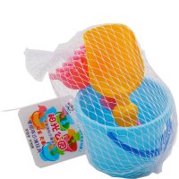 [苏宁红孩子]儿童沙滩玩具套装大号宝宝玩沙子工具铲子汽车沙漏挖沙戏水小桶 302
