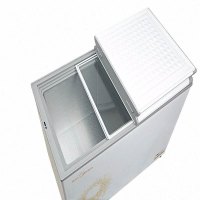 美的(Midea)BCD-311VEM 331升 双温双室 大冷冻力 双顶开 卧式家商两用冷柜