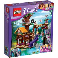 [苏宁自营]LEGO 乐高 Friends 好朋友系列冒险营地树屋 41122