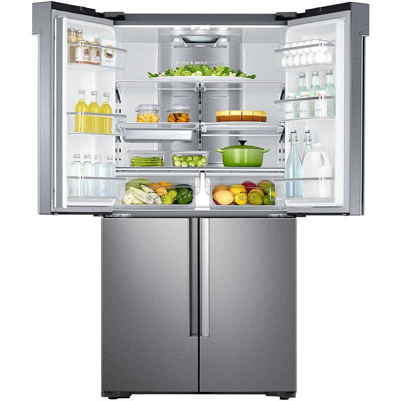 三星(SAMSUNG) 品道智宴系列 品式多门冰箱 596L 凝眸・钨钢银 RF60K9560SR图片