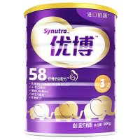 圣元(Synutra) 优博58 圣元优博3段(12-36个月)奶粉900g罐装